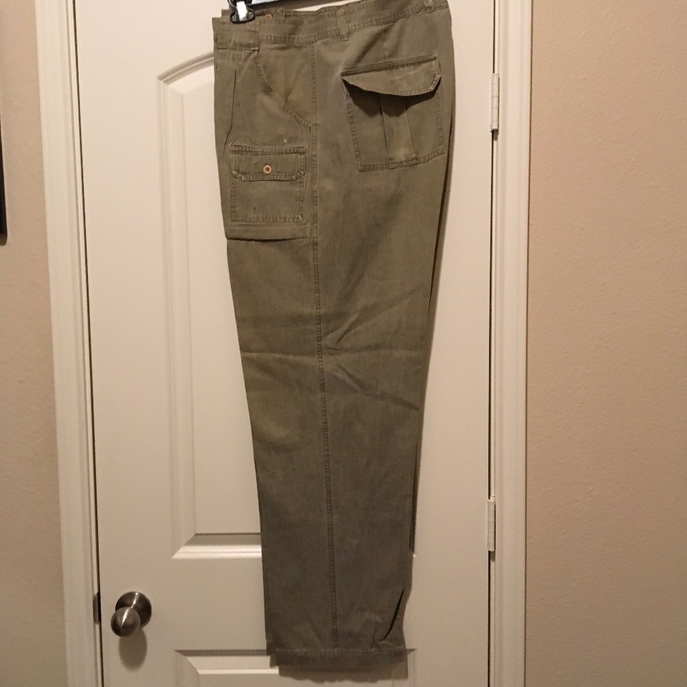Men cotton slacks